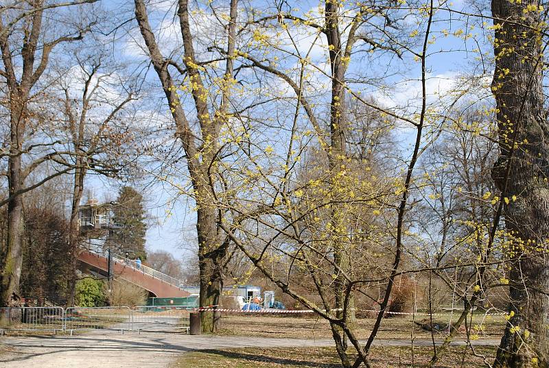 Zámecká zahrada v Českém Krumlově 1. dubna otevřela své brány.