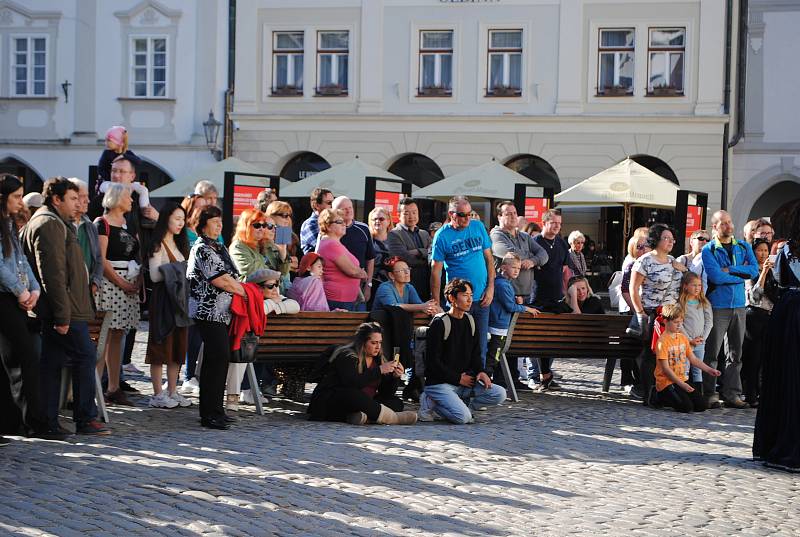 Zakončení zámecké sezóny v Českém Krumlově v roce 2019.