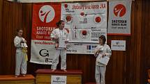 Mikulášský turnaj, poslední z letošní série turnajů Jihočeského svazu japonského karate, pořádal českokrumlovský Shotokan karate klub.