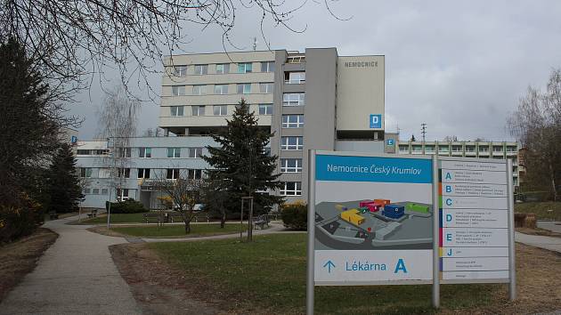 Nemocnice Český Krumlov.