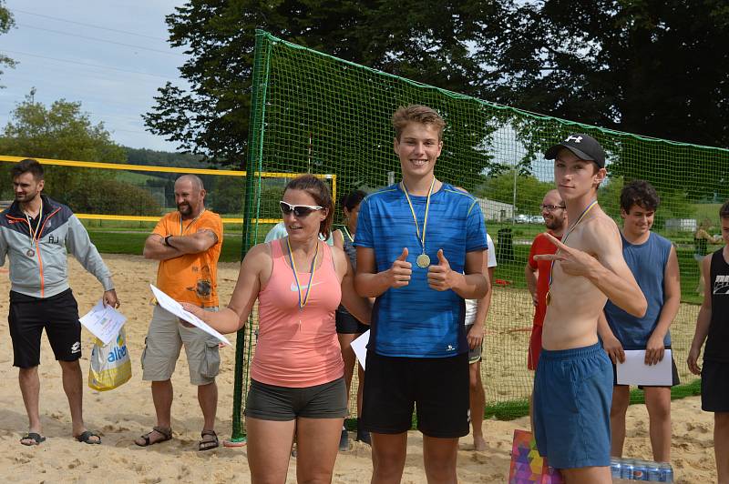 2. ročník turnaje Kaplický beach na koupáku, který se konal 17. srpna 2019.