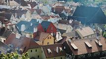 Český Krumlov o Svatováclavských slavnostech 2021.