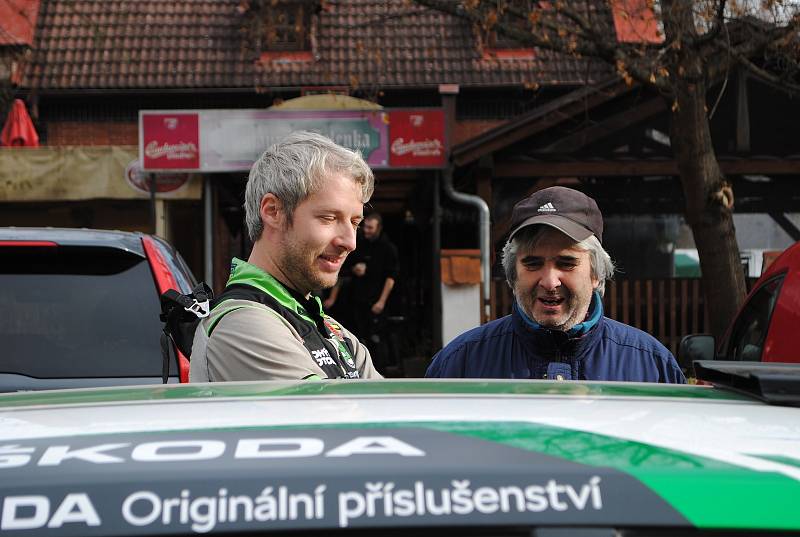 Slavnostní start Rallye Český Krumlov 2021 v krumlovské Jelence.