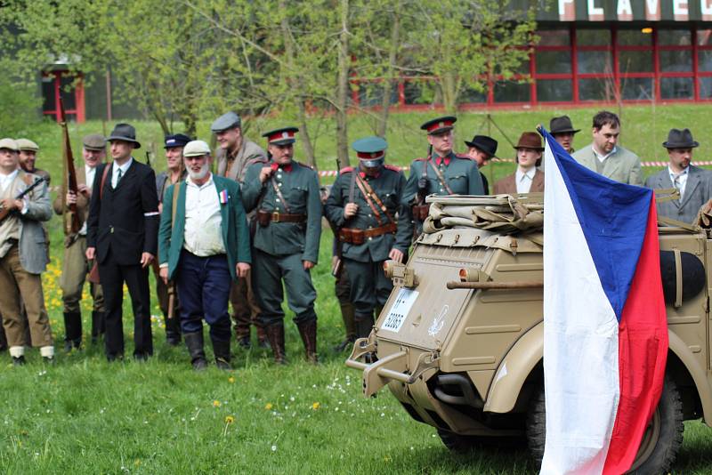 Bitva v Českém Krumlově na konci války.