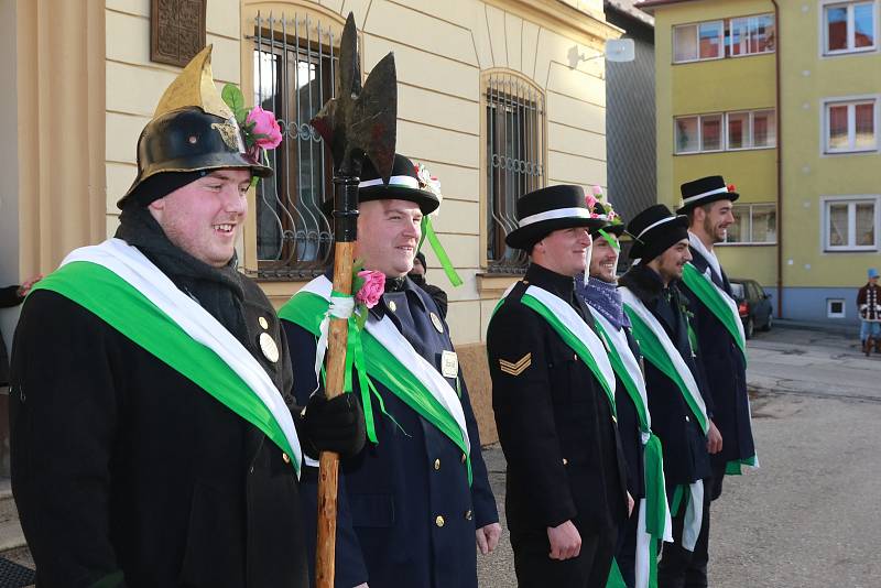 Sobotní masopustní veselí v Horní Plané.