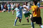 Fotbalové utkání krajského přeboru mužů / FK Slavoj Český Krumlov - FC Písek B 1:2 (0:1).