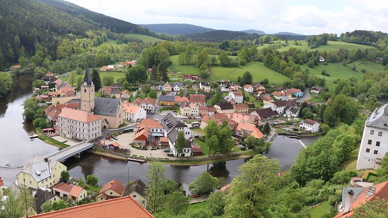 Otevření věže Jakobínka v Rožmberku