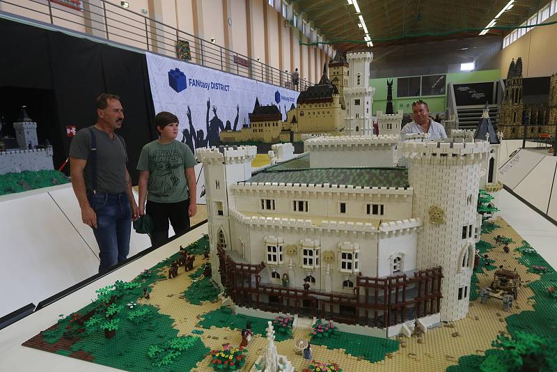 Lego výstava v Amenity resortu v Lipně nad Vltavou