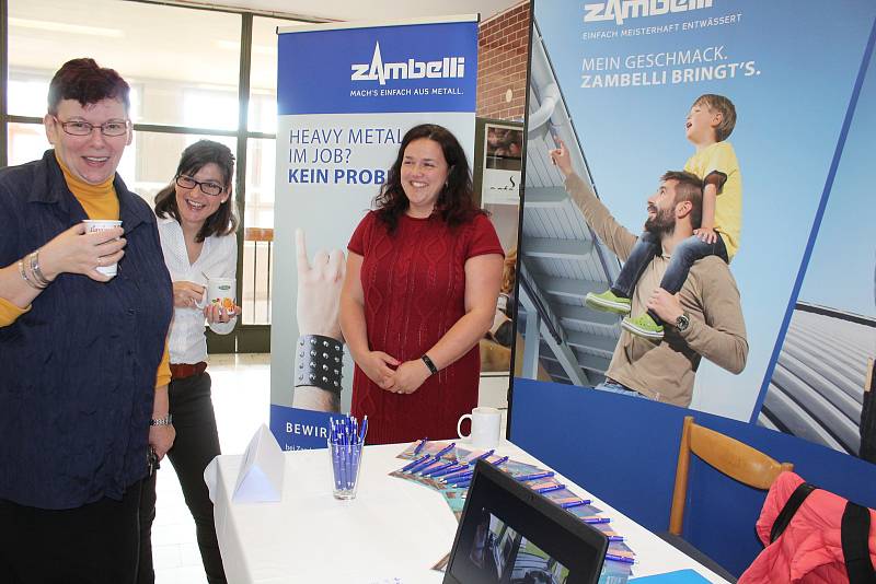 Druhý Job Day ve velešínské střední škole.