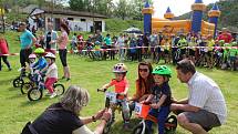 Závody v horských kolech Orelské kolečko se konaly o sváteční středě, 8. května 2019, v kempu Nové Spolí v Českém Krumlově.