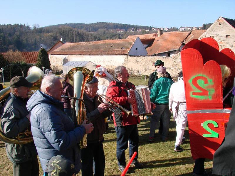 Masopust v Rájově na Českokrumlovsku.