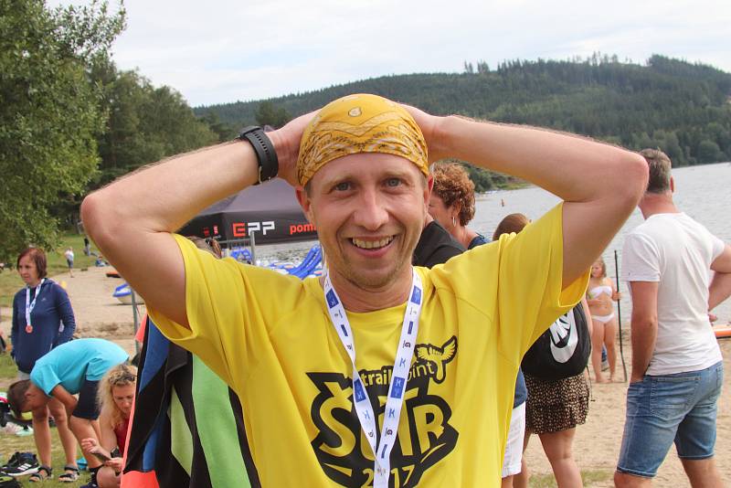 Lipno Sport Fest 2019 v sobotu zahájil půlmaraton v rámci Mizuno Trail Running Cupu 2019.