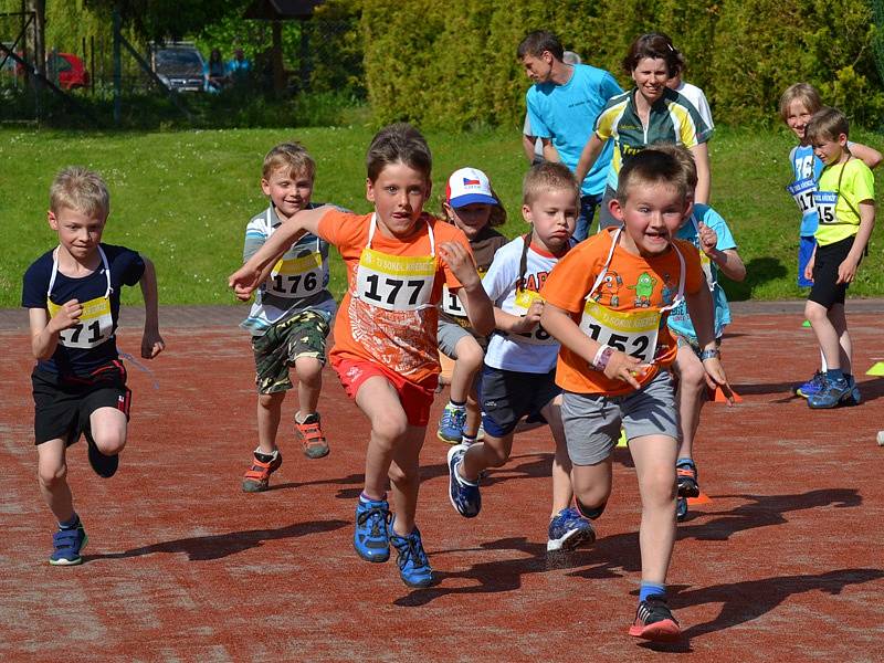 Večerní běh Křemží - středa 17. května 2017.