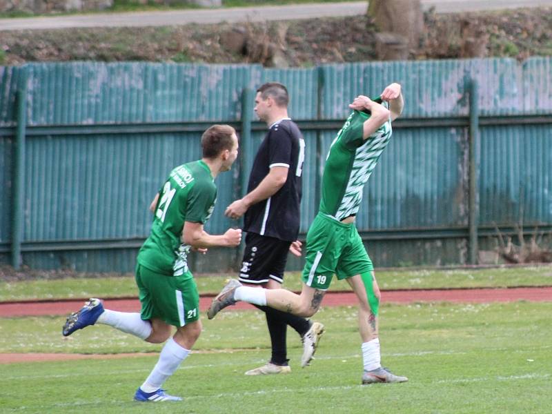 Tři krumlovské body zařídil Dominik Tůma.