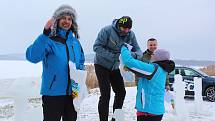 Lipno Ice Marathon prověřil na osm desítek borců, kteří nejsou z cukru.