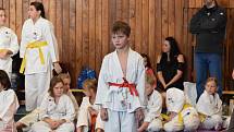 Mikulášský turnaj, poslední z letošní série turnajů Jihočeského svazu japonského karate, pořádal českokrumlovský Shotokan karate klub.