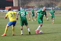 Fotbalová divize: Slavoj Český Krumlov - SENCO Doubravka 1:2 (0:1).