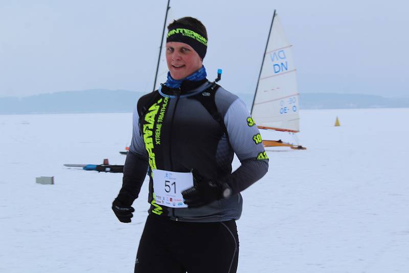 Lipno Ice Marathon prověřil na osm desítek borců, kteří nejsou z cukru.