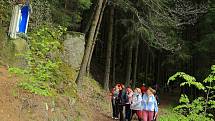 Přátelský pochod Nordic Walking v Benešově nad Černou.