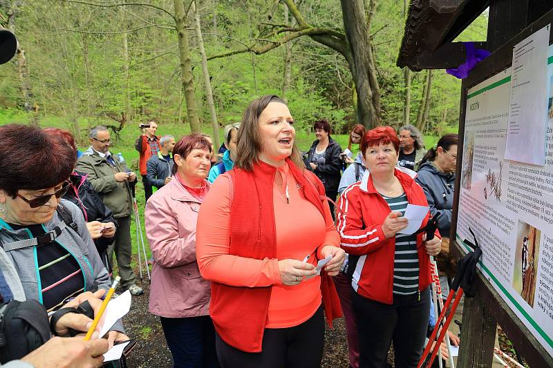 Přátelský pochod Nordic Walking v Benešově nad Černou.