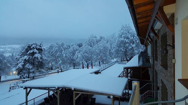 Spíše Kanadu připomíná dnes Lipno nad Vltavou.