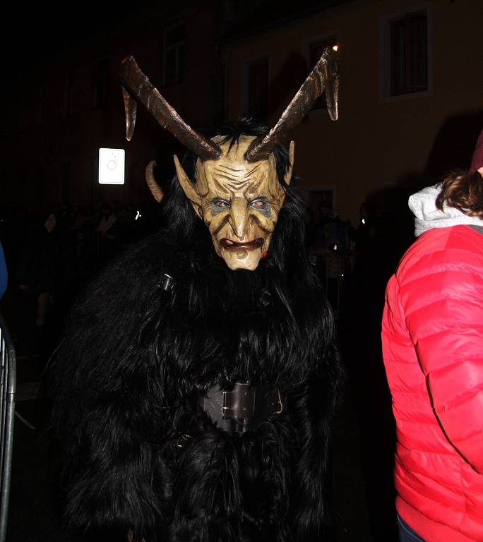 Krampus show v Kaplici 2016. 