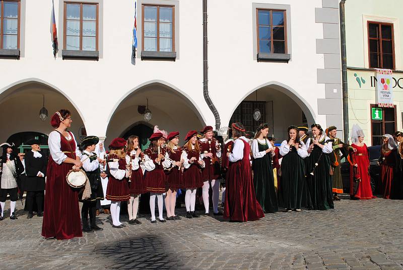 Zakončení zámecké sezóny v Českém Krumlově v roce 2019.