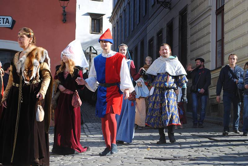 Zakončení zámecké sezóny v Českém Krumlově v roce 2019.