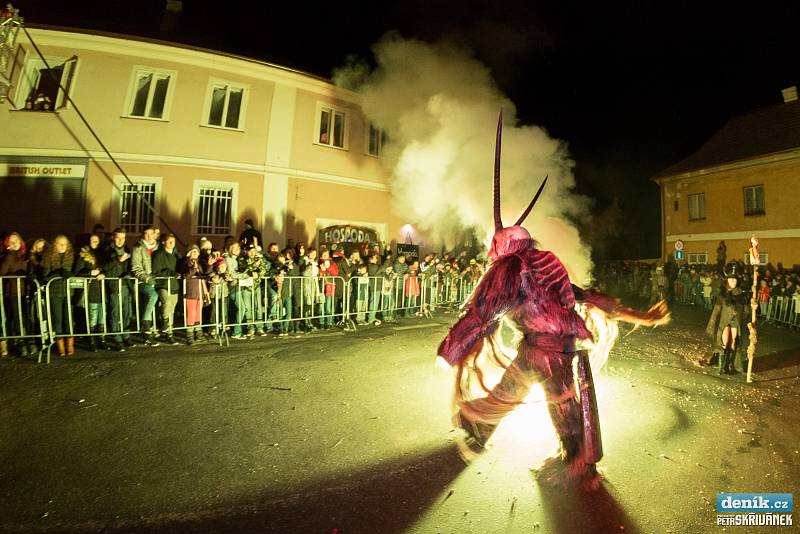 Krampus Show 2015 v Kaplici.