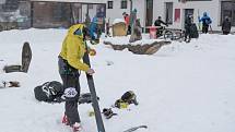 Již čtvrtý Ice Marathon odstartoval v sobotu v Černé v Pošumaví.