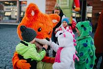 Karneval s lišákem Foxem byl plný zábavy.