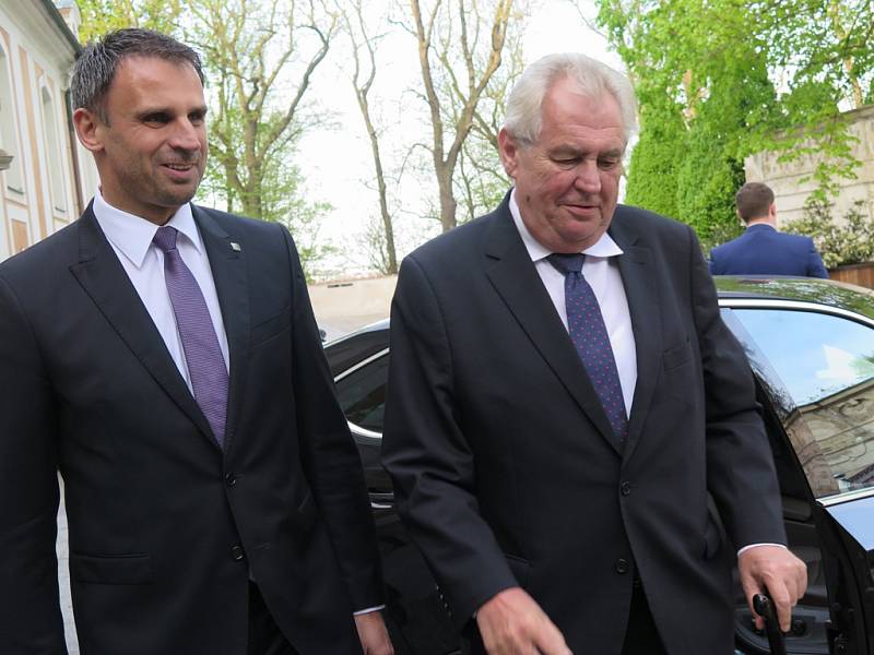 Prezident Miloš Zeman navštívil Fórum partnerských regionů Jihočeského kraje v Českém Krumlově.