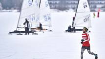 Trasa Lipno Ice Marathonu v Černé byla náročná - přesně tak, jak závodníci chtěli a očekávali.