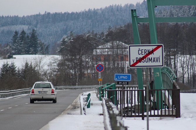 Oprava čeká i na most v Černé v Pošumaví přes Lipno.