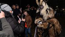 Krampusáci děsili svým zjevem ve Vyšším Brodě.