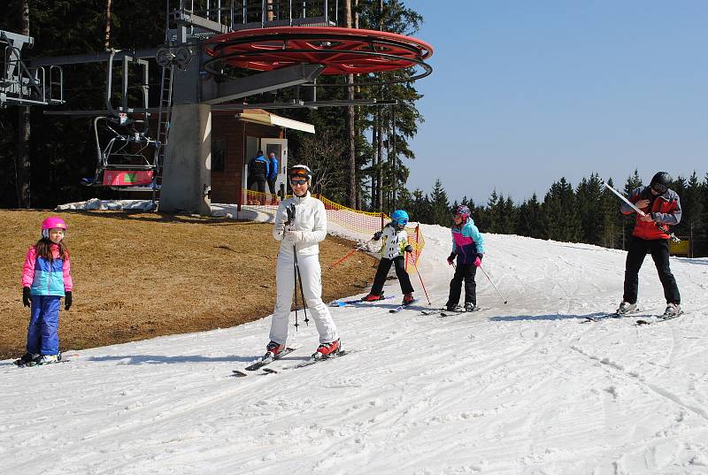 Konec zimní sezóny 2021/22 ve Skiareálu Lipno