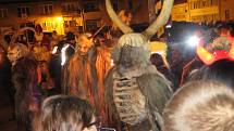 Krampus show v Kaplici 2016. 