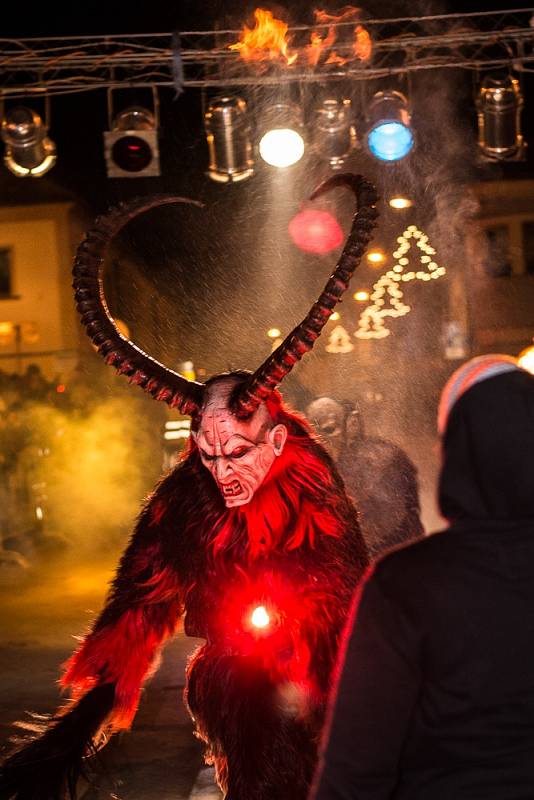 Krampus Show Kaplice 2013