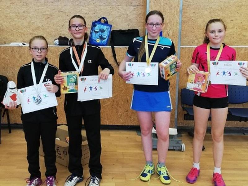 Krumlovští benjamínci na celostátním turnaji mladšího žactva U13 v Praze.