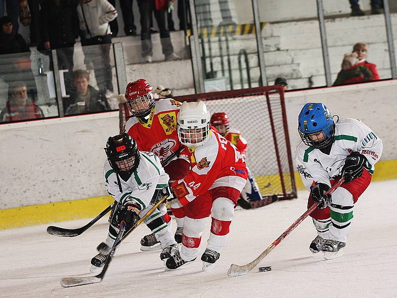 Jarní turnaj hokejových nadějí Eggenberg Cup 2009 / HC Slavoj Český Krumlov - HC Slavia Praha 8:6.