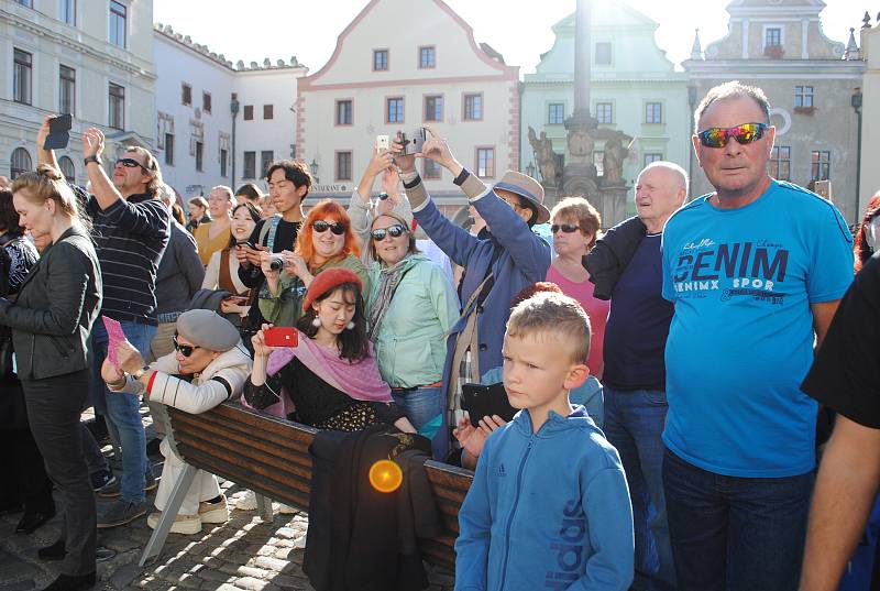 Zakončení zámecké sezóny v Českém Krumlově v roce 2019.