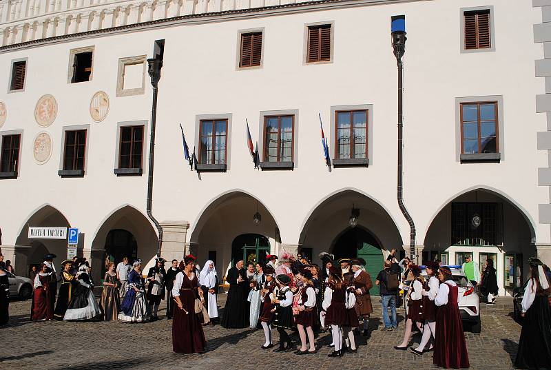 Zakončení zámecké sezóny v Českém Krumlově v roce 2019.