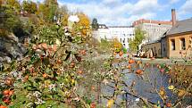 Český Krumlov se oblékl do podzimního.