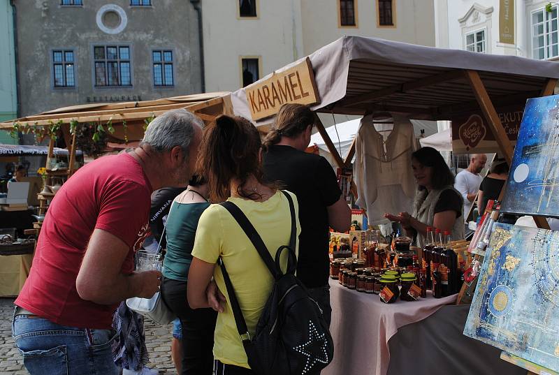 Český Krumlov o Svatováclavských slavnostech 2021.