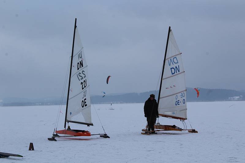 Lipno Ice Marathon prověřil na osm desítek borců, kteří nejsou z cukru.