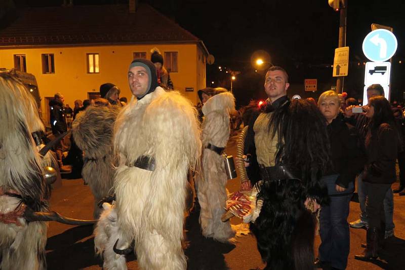 Krampus show v Kaplici 2016. 