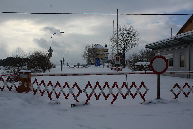 Na přechodu Guglwald je ticho a prázdno.