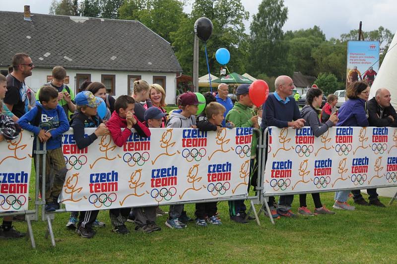 Olympijský maraton na Rio Lipno startoval v Nové Peci.