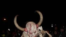 Krampus show v Kaplici 2016. 