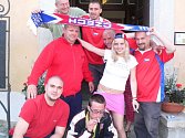 Snímky z Frymburka a Českého Krumlova dokazují, že  lidé na Českokrumlovsku fotbalovým Euro 2008 opravdu žijí.